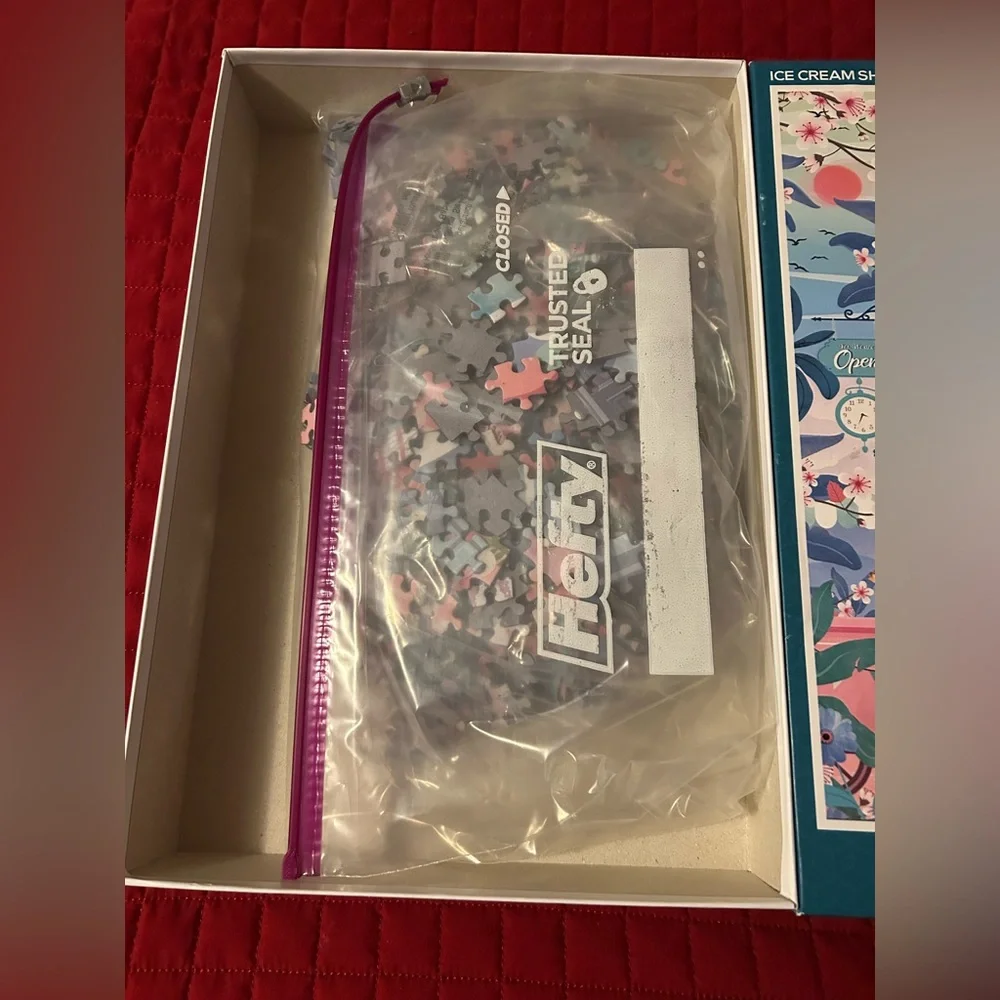 Pieces & Peace Ice cream Shoppe 1000 pc puzzle 🍂 - Picture 4 of 4